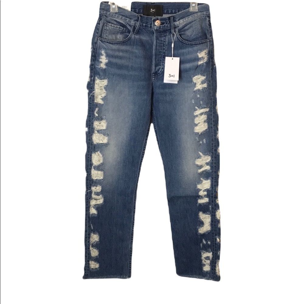 3x1 Higher Ground Boyfriend Jeans Size 26 NWT